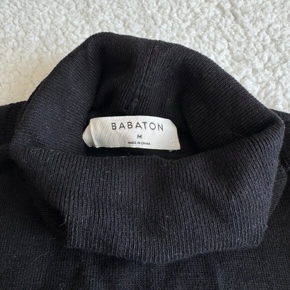 Aritzia Babaton Leonara Turtleneck Black - Picture 6 of 11